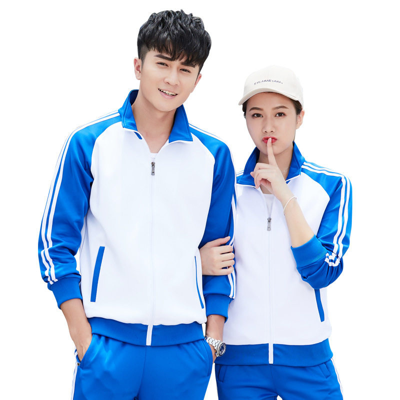 青年2018新款校园园中装学生班服技校校服套装运动套装