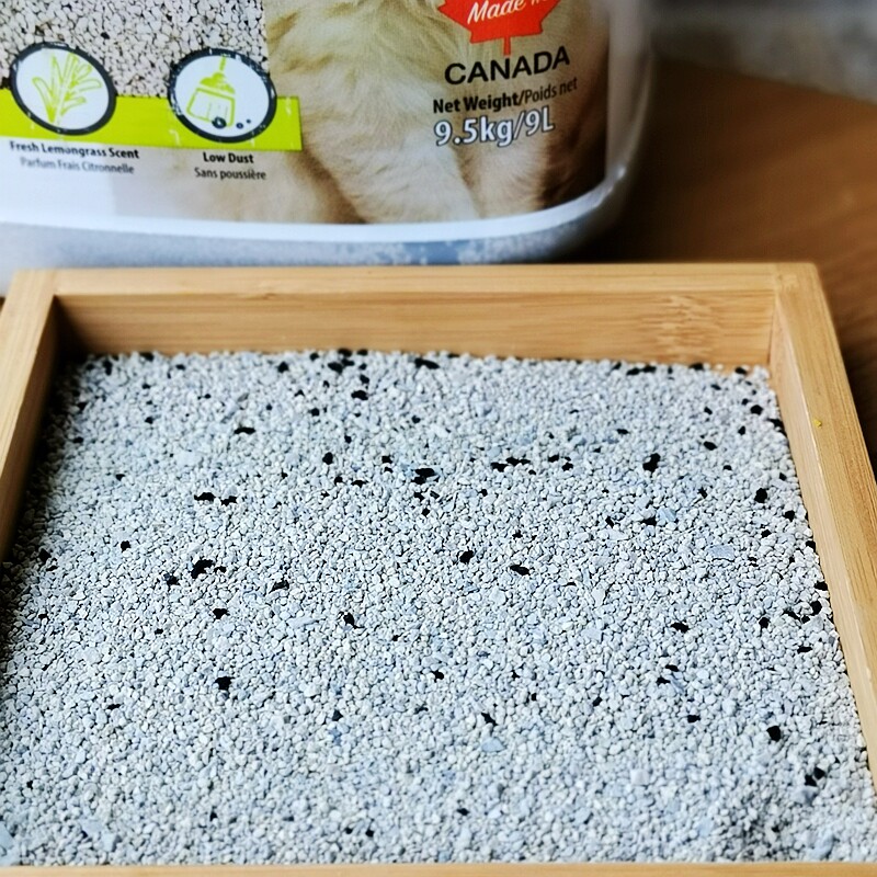 猫砂afp加拿大进口活性炭膨润土天然矿土除臭95kg猫砂