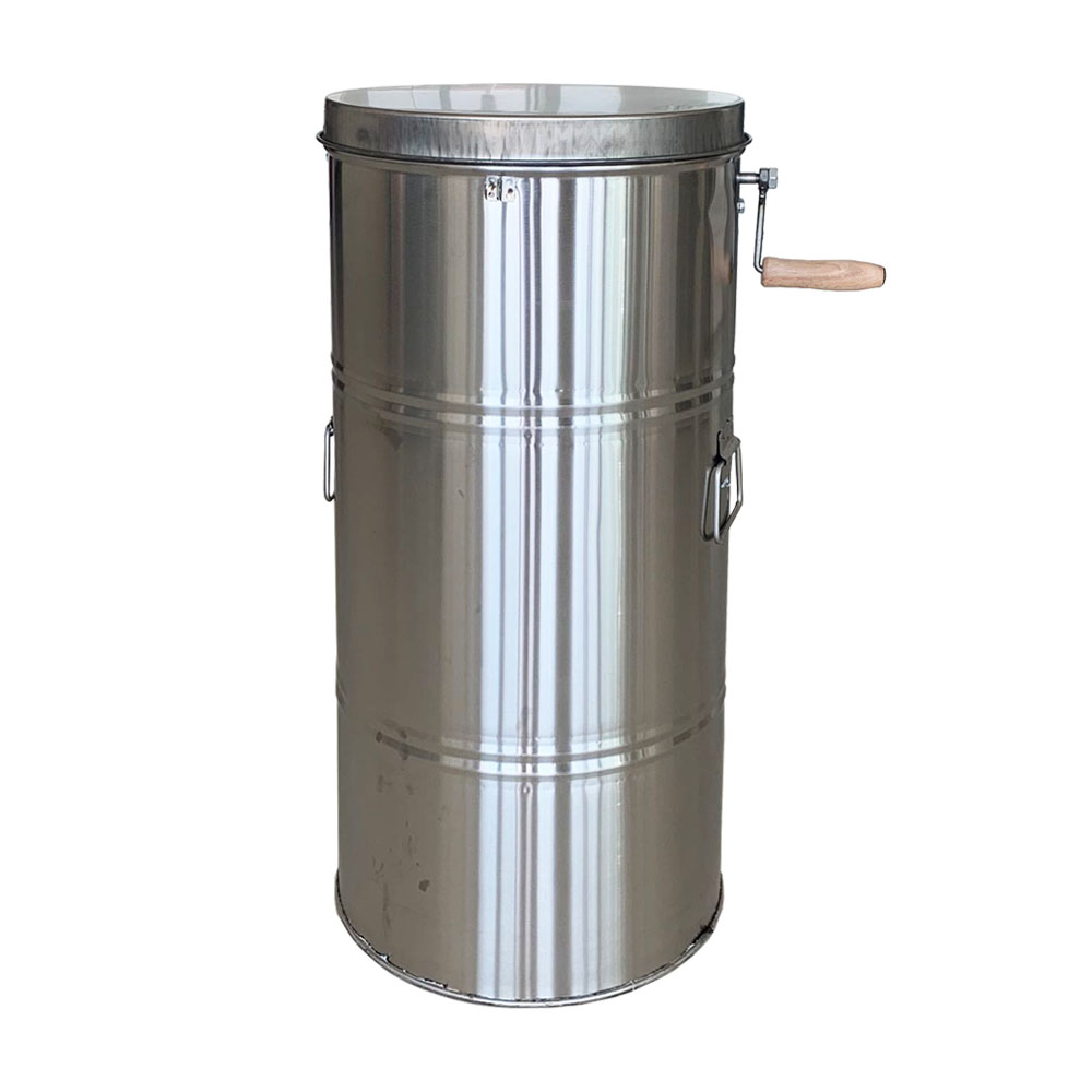 摇蜜机加厚不锈钢摇蜜机小型家用手动甩蜜机打蜜桶蜂蜜分离摇糖机