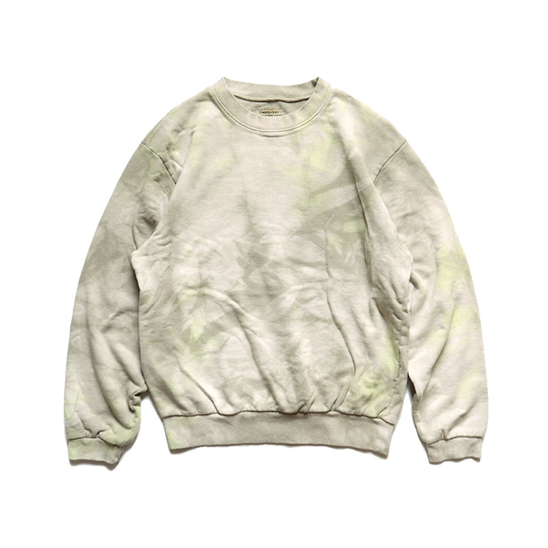 kapital平田和宏扎染笑脸印花宽松街头薄款圆领套头日系卫衣男女