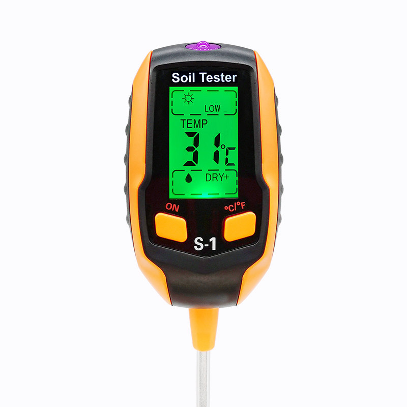 土壤四合合一酸碱度检测仪ph测量仪园艺大棚湿度测温仪