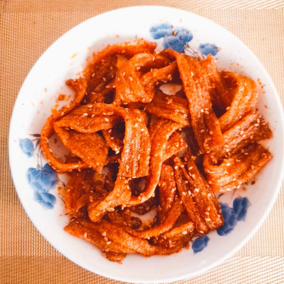 手工辣条河南自制无添加孕妇可吃网红麻辣小吃面筋制品