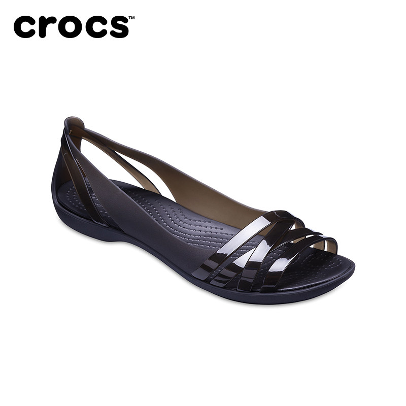 crocs凉鞋 卡骆驰女鞋 伊莎贝拉ii代平底休闲时尚女士凉鞋|204912