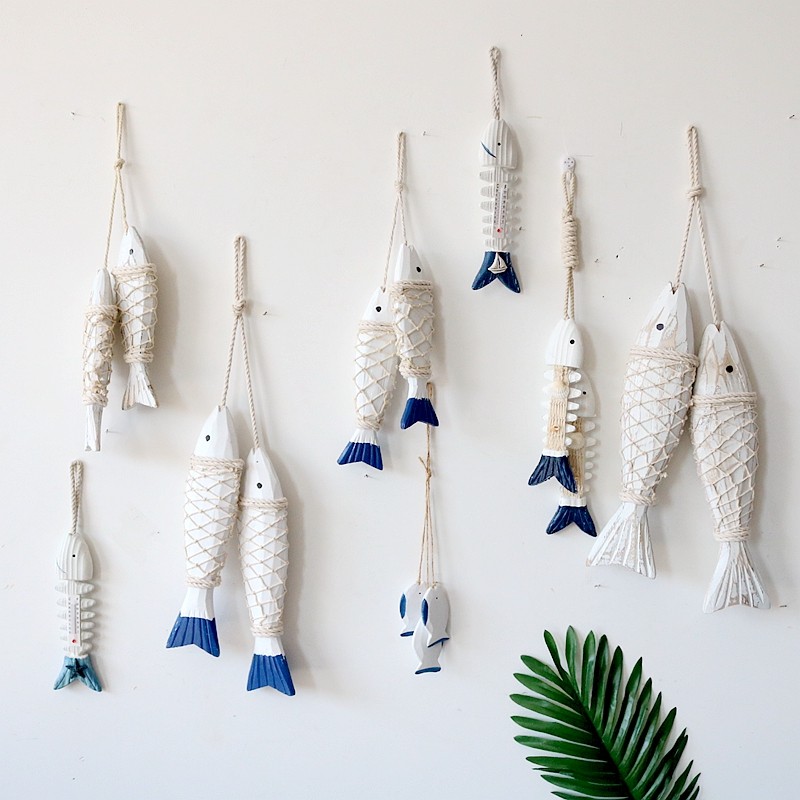 挂饰地中海海洋主题幼儿园麻绳吊饰走廊装饰挂件壁饰