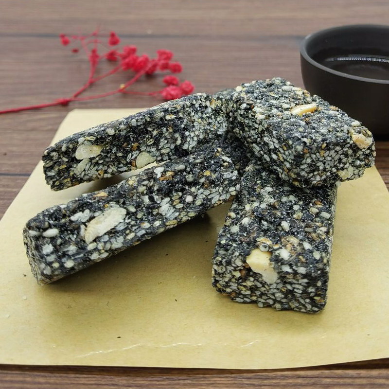 芝麻麻糖酥片小包包装258gx2老式手工现切传统传统中式糕点