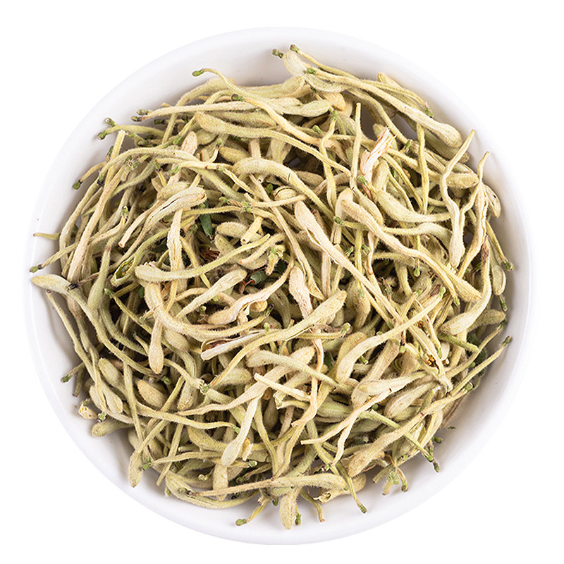 中药金银花茶250克金银花干茶