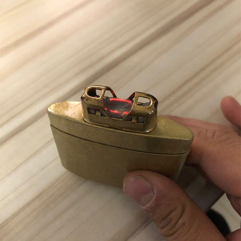 暖手双枪怀炉白金触煤随身便携携带手炉纯铜怀炉