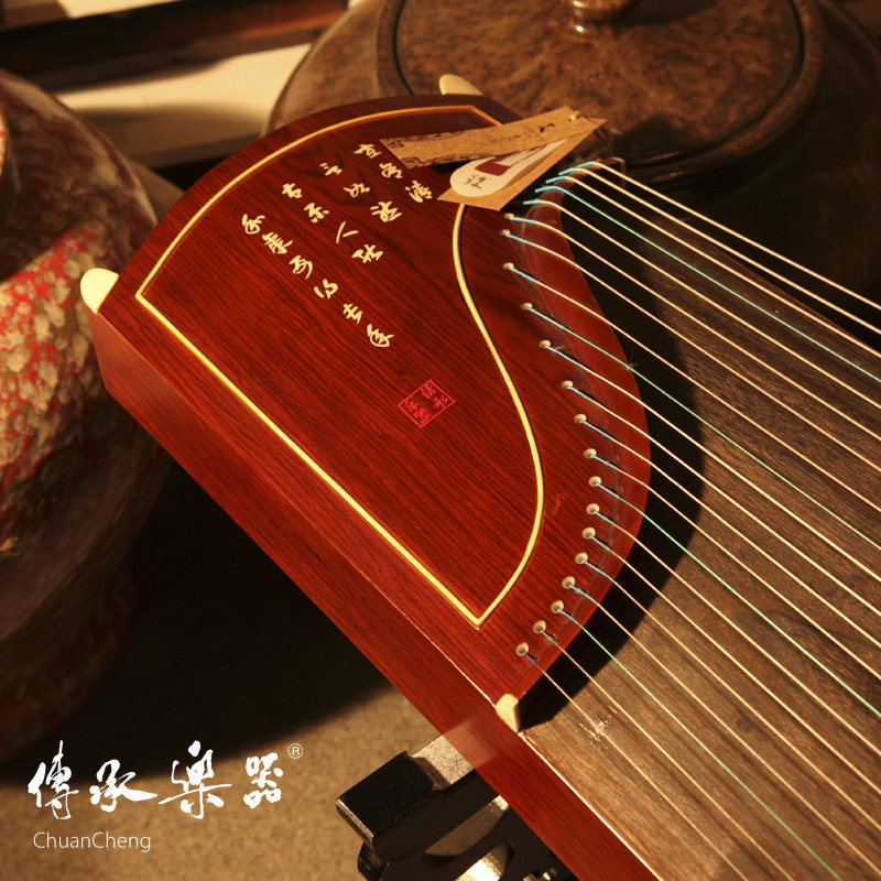 传承牌初级入门教学考级古筝琴清赏刻诗乐器扬州赠送十六件包邮