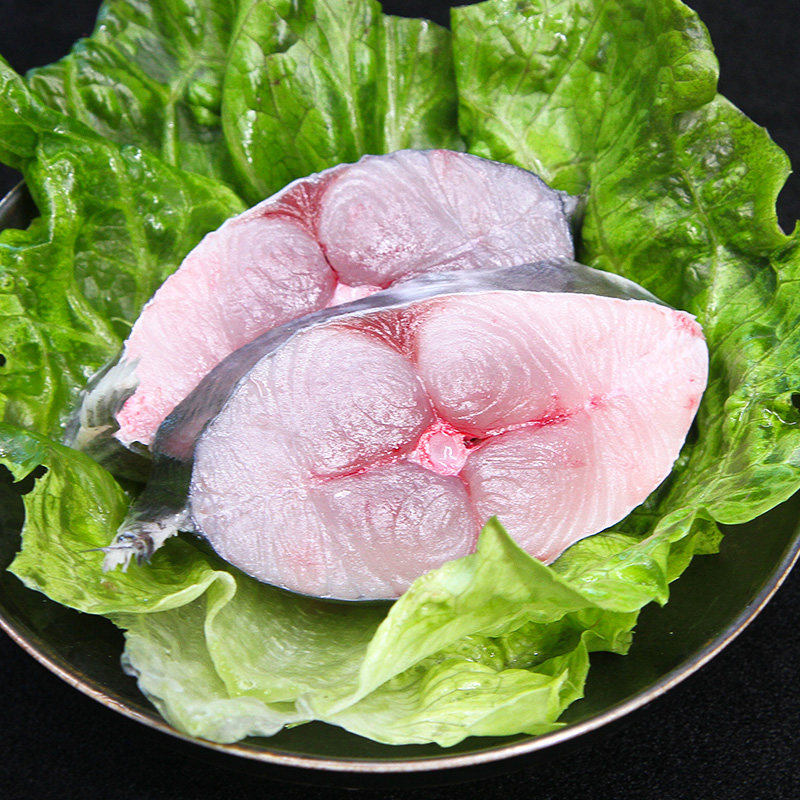 鲅鱼马鲛鱼新鲜大整条切片冷冻深海舟山海鲜占鱼马鲛鱼