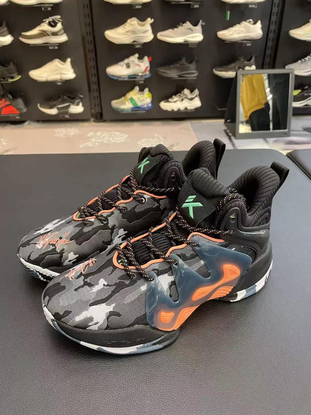 安踏见山篮球球鞋2021款款汤普森kt6低帮实战篮球鞋