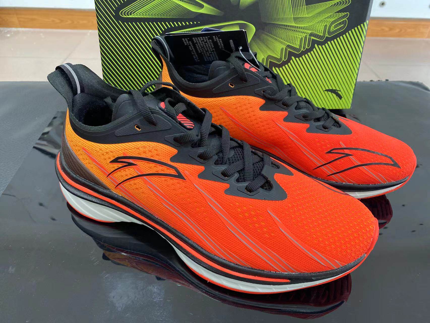 跑鞋安踏马赫专业马拉松竞速透气训练体考加碳跑步鞋