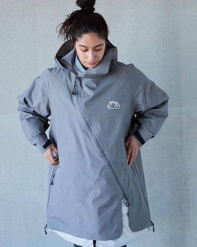 现货comfyoutdoorgarmentslashcoat21aw机能户外防水大衣
