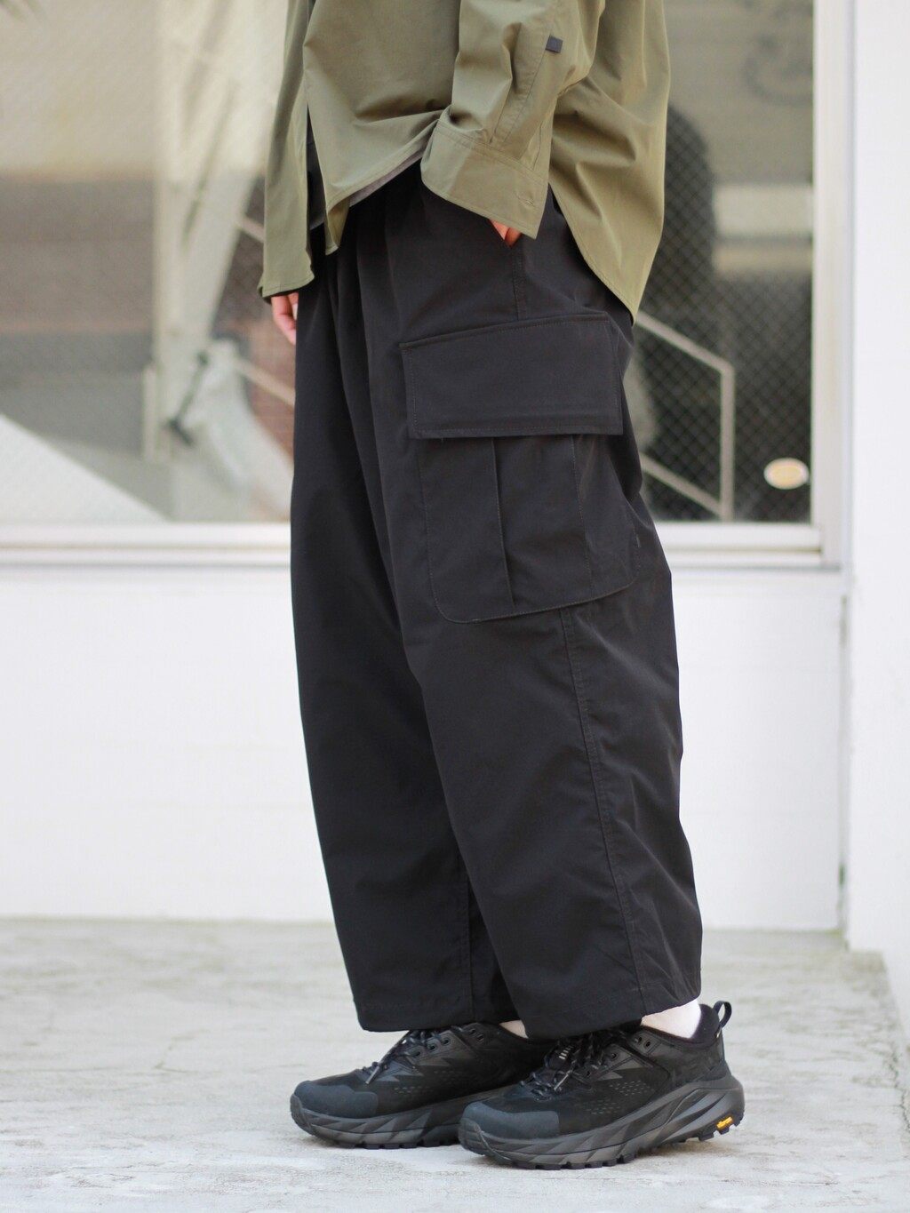 现货daiwapier39techwide6ppants21aw六袋大兜休闲裤