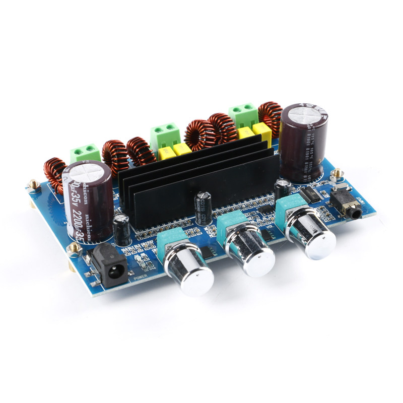 tpa3116d2蓝牙数字功放100w250w大功率声道aux音频音频模块