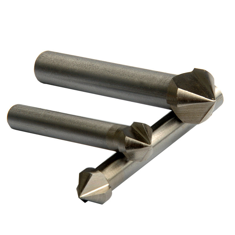 电钻配件 90°倒角刀 90度 三刃倒角钻头 木工 铁 钢用 铜铝倒角