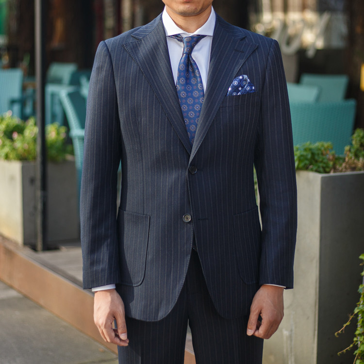 春秋修身定制上装西服大领欧版西装秋冬羊毛西服