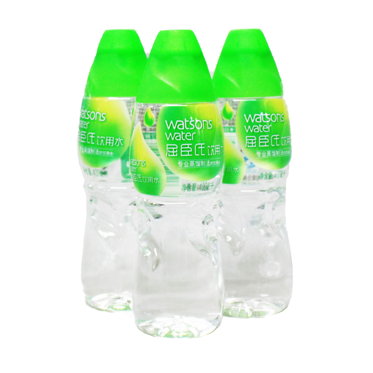屈臣氏蒸馏饮用水400ml美容化妆保湿护肤敷脸水疗无菌饮用水