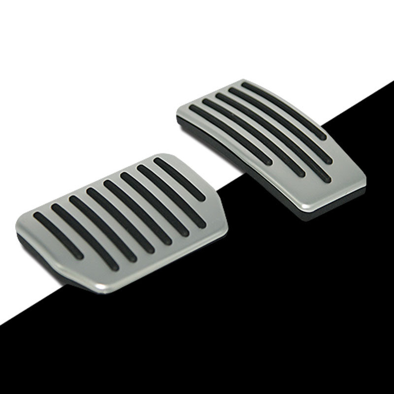 脚踏板适用于特斯拉model3汽车油门刹车打孔防滑改装驾驶室脚踏板