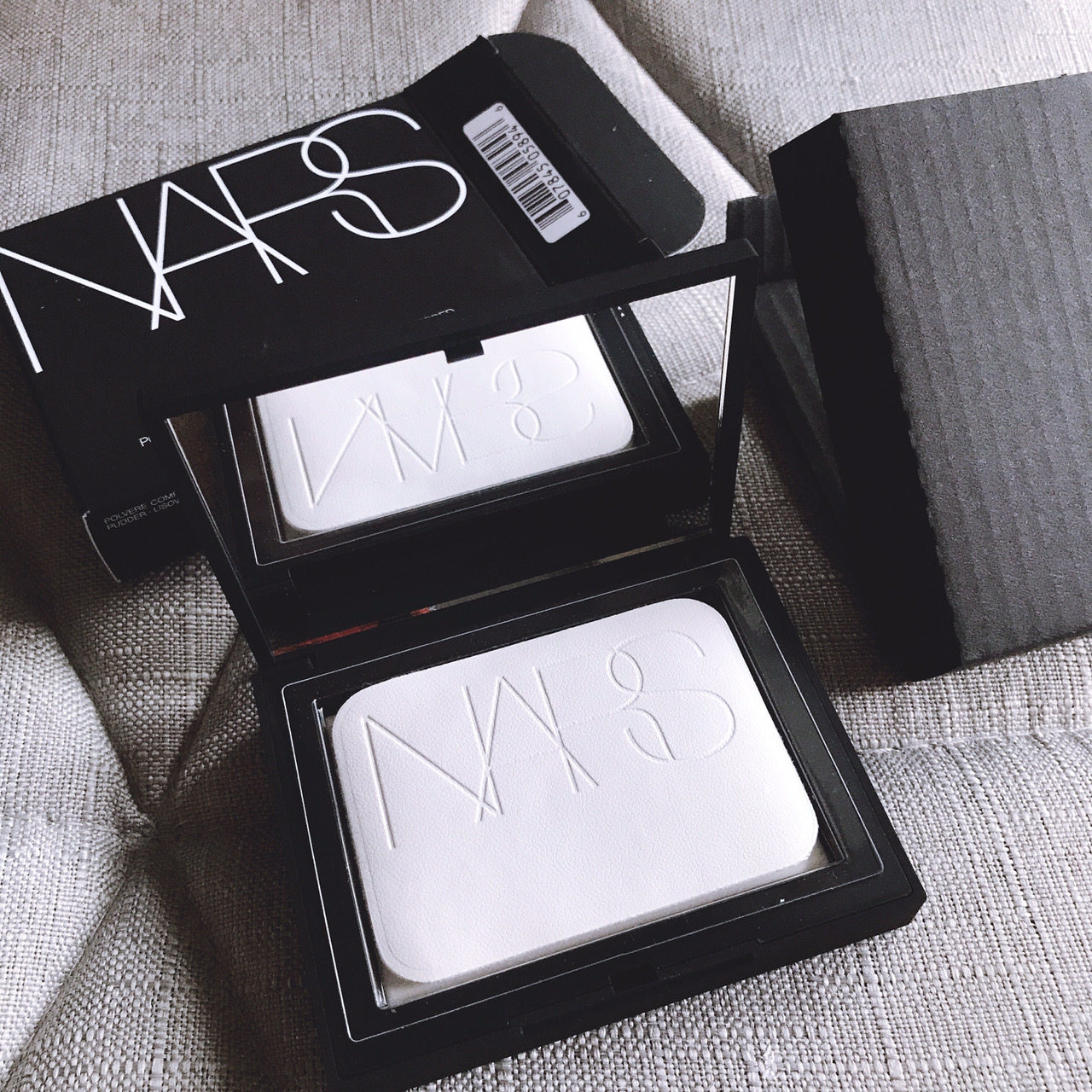 粉饼娜斯nars限量蜜粉散粉定妆控油持妆新款蜜粉