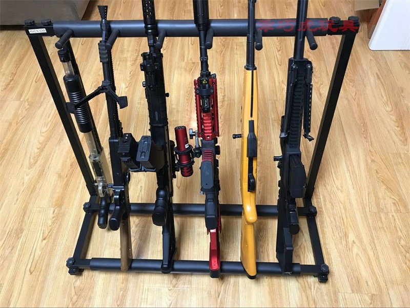 斯泰迪软弹&水弹枪专用枪架ak下供m4枪阻击枪武器模型展示架