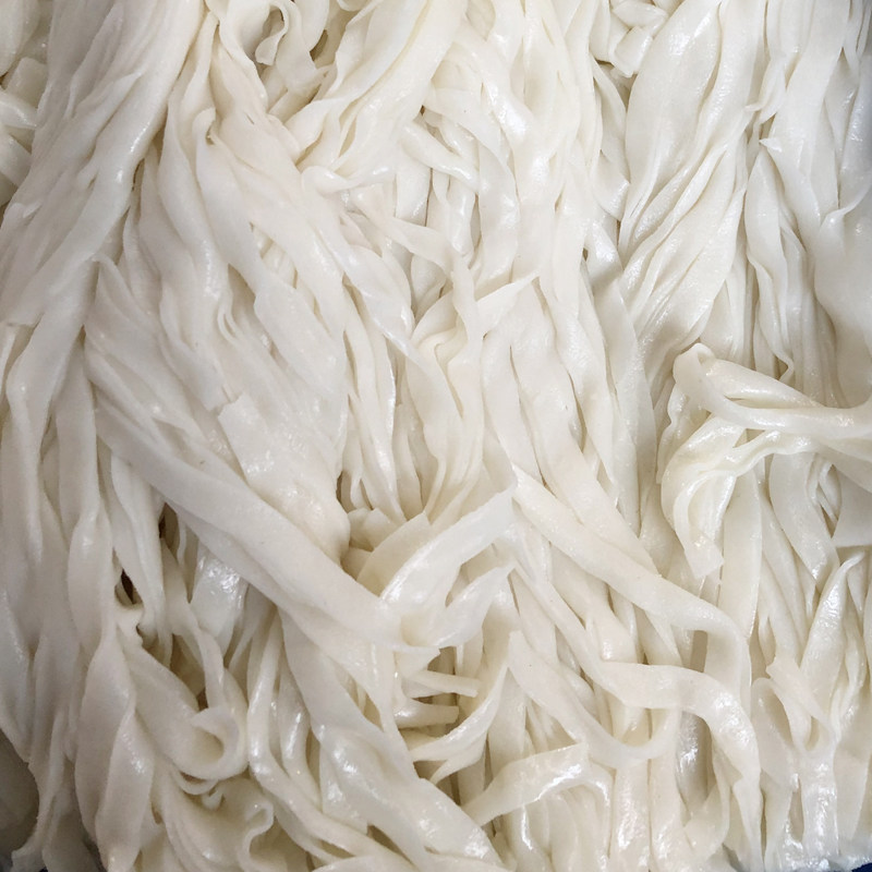 米粉新鲜湖北荆州沙市特产手工汤粉扁粉炒河粉螺蛳粉