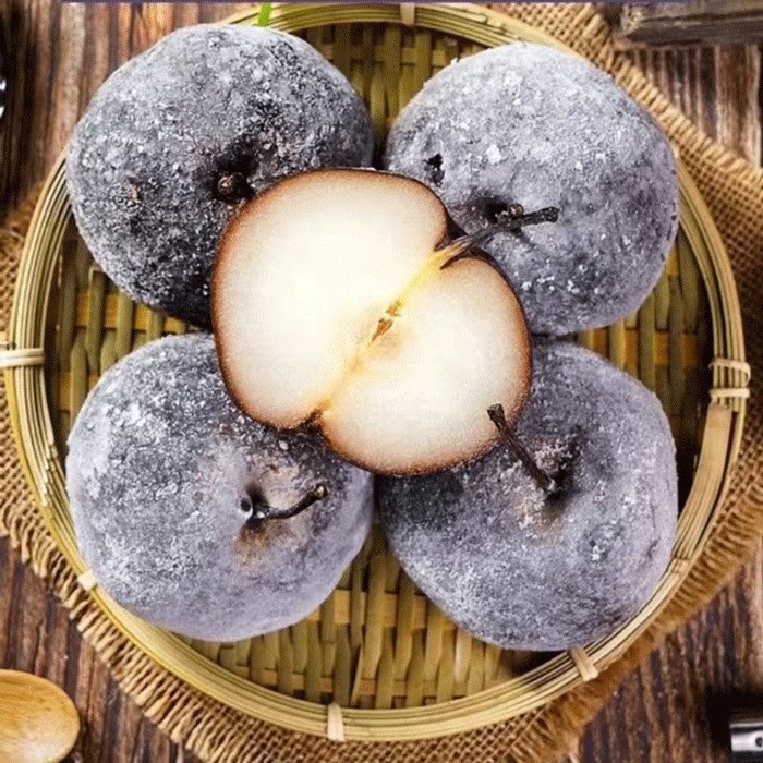 冻梨东北大黑清甜爽口正宗苹果梨冻甘甜多汁梨