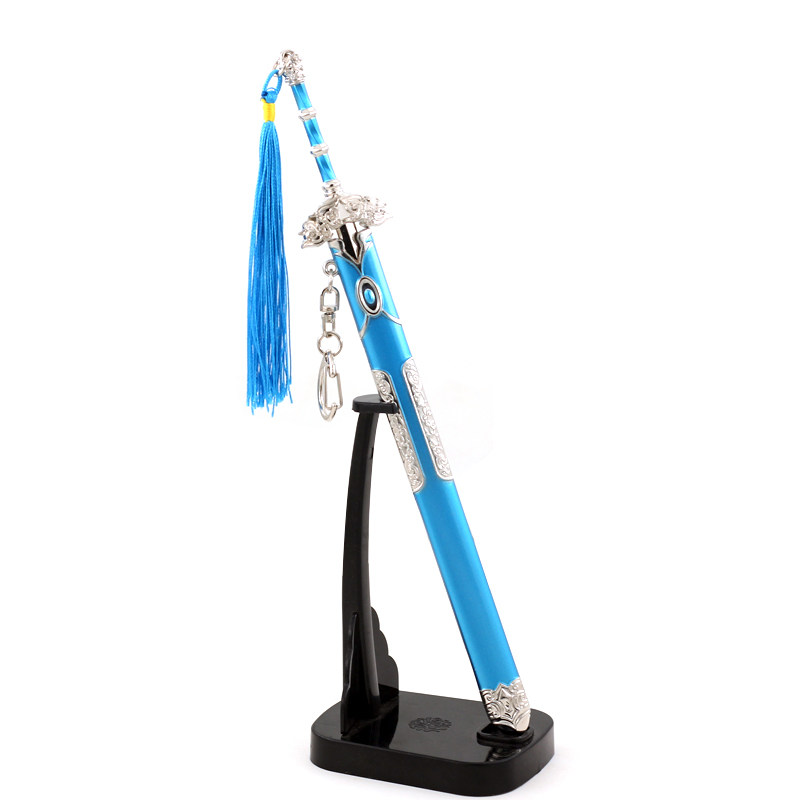 金属琉璃美人周边定坤剑武器玩具兵器摆件战神游戏实物周边