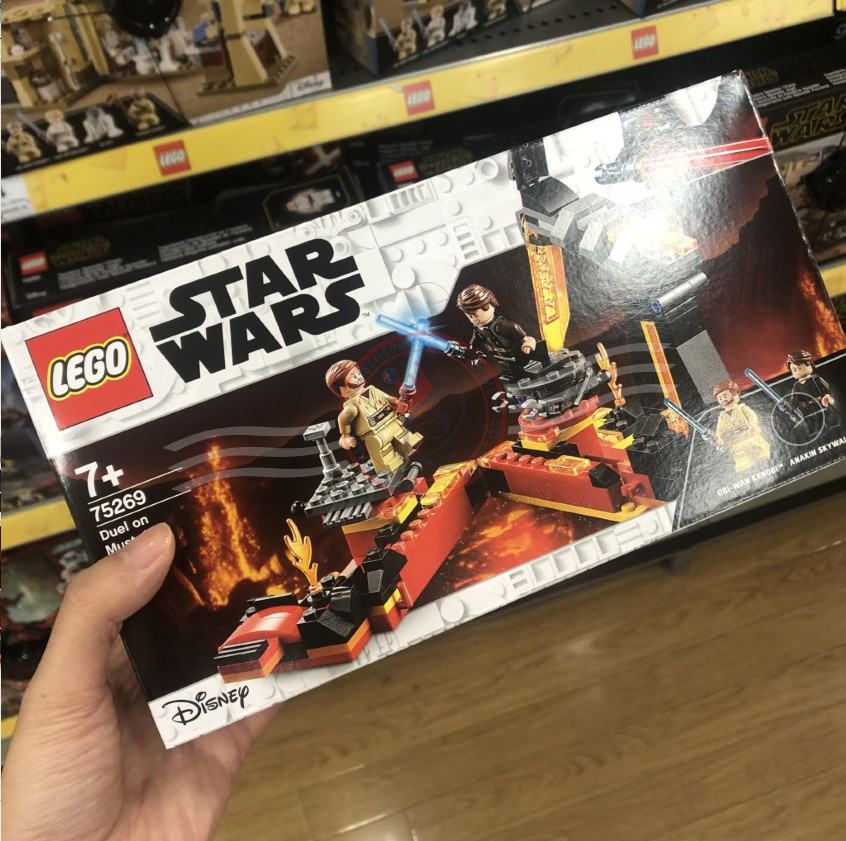 澳洲直邮 lego乐高星球大战天行者vs决斗的复仇vs克诺比 75269