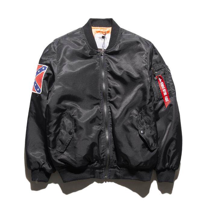 欧美风绿色yeezustour夹克ma1空军飞行员棉衣男女夹克