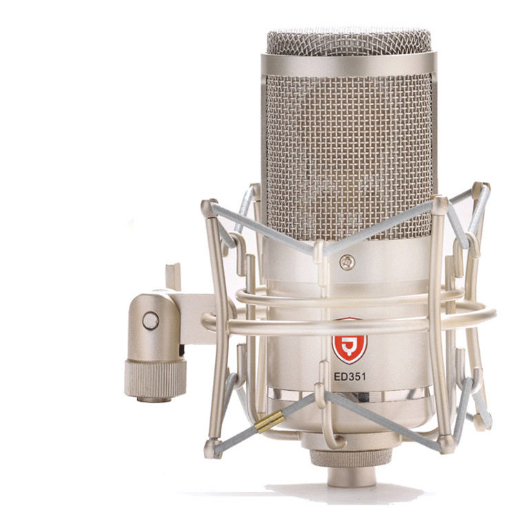 麦克风录音edmicn飞乐ed351电容话筒晶体管专业专用麦克风
