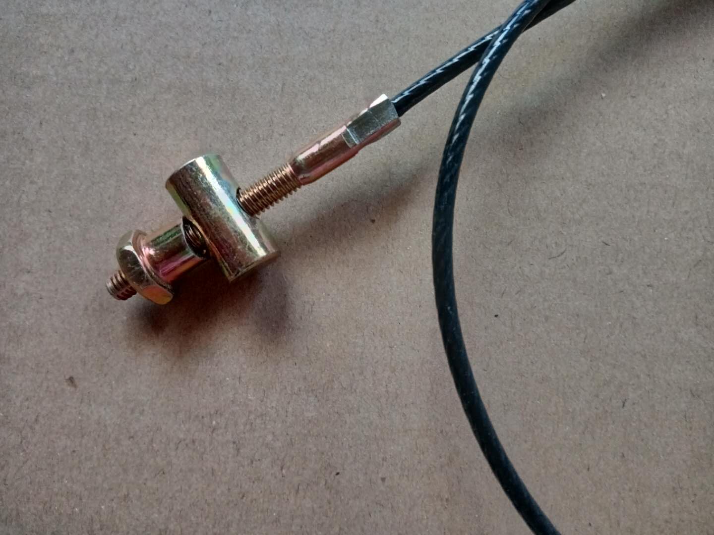 手刹三轮拉线摩托四轮线电车手刹线车两头丝杆手电动车线类