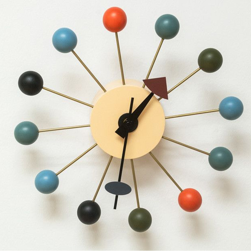 糖果挂钟neslonballclock北欧欧式设计师客厅经典挂钟