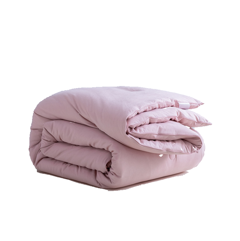 美庭家纺柔丝大豆5斤春秋柔软加厚11斤二合一化纤被