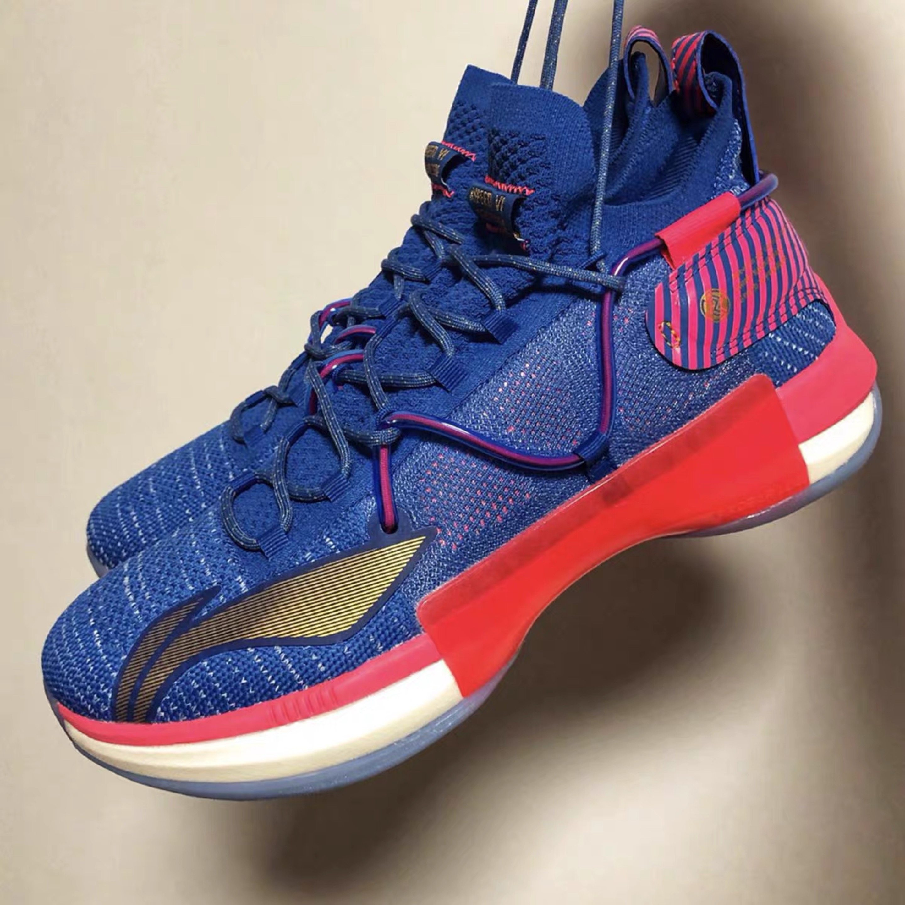 李宁新款闪击精英cba低帮cj战靴开赛美国篮球鞋