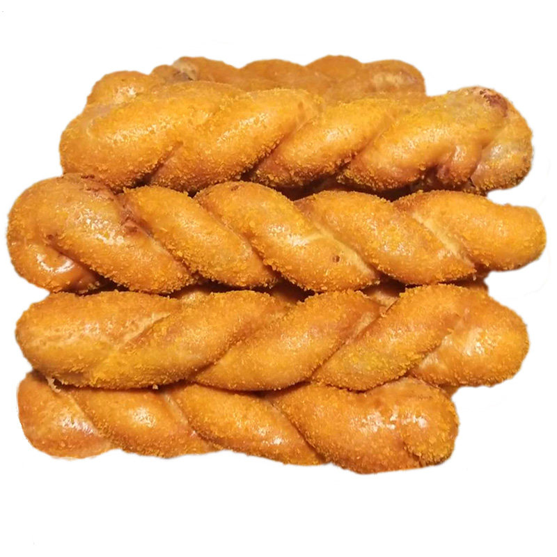 玫瑰甘肃兰州特产夹心大麻麻花休闲零食传统传统中式糕点