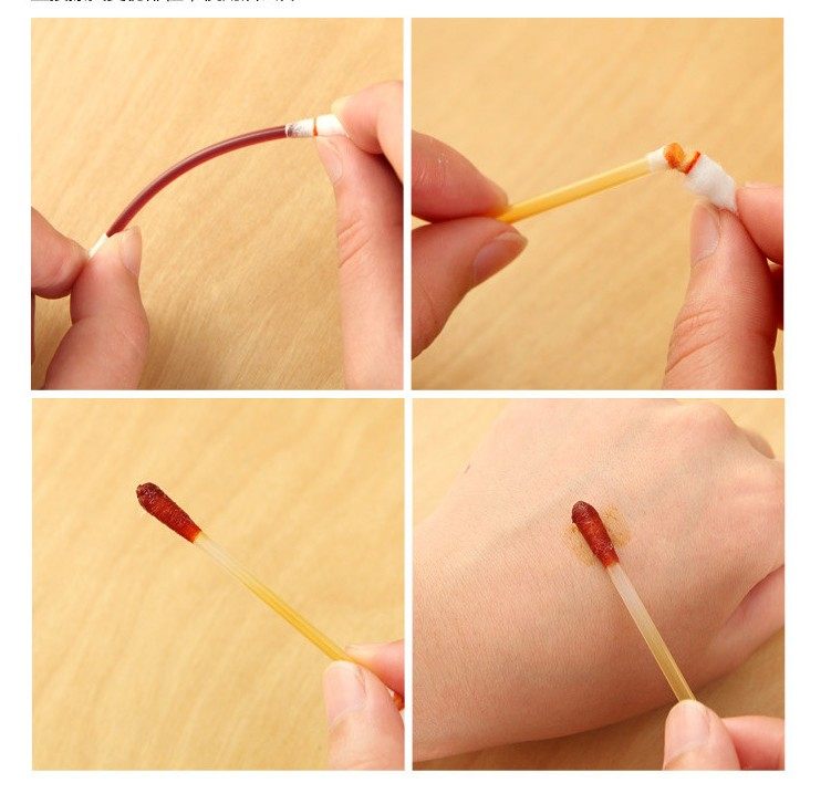 一次性碘伏棉签棒紧急处理伤口碘酒护理酒精10根户外登山旅行用品