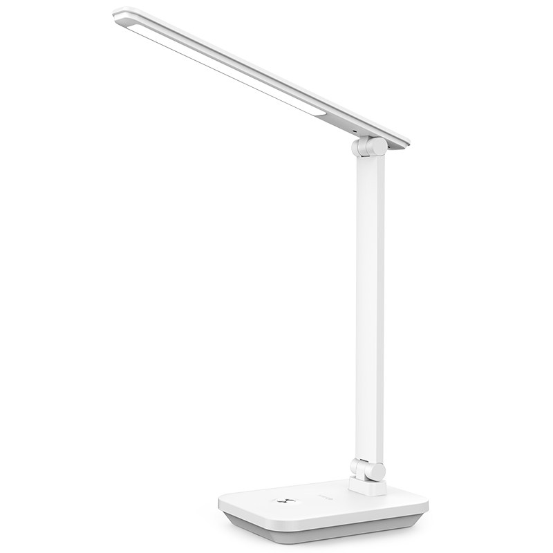 康铭led台灯充电式插电两用护眼灯学生书桌学习宿舍大容量床头灯