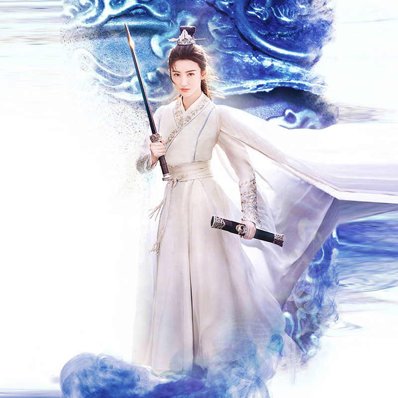 影视火王破晓之战景甜同款古装仙侠武侠装汉民族服装