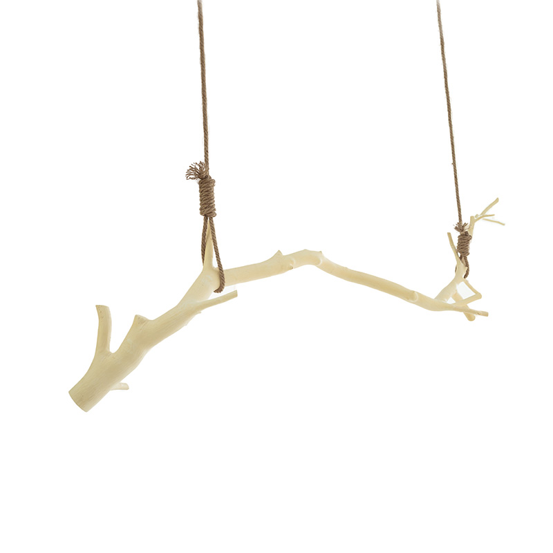 挂衣个性服装店橱窗展示架实木树枝衣架不规则吊挂干花