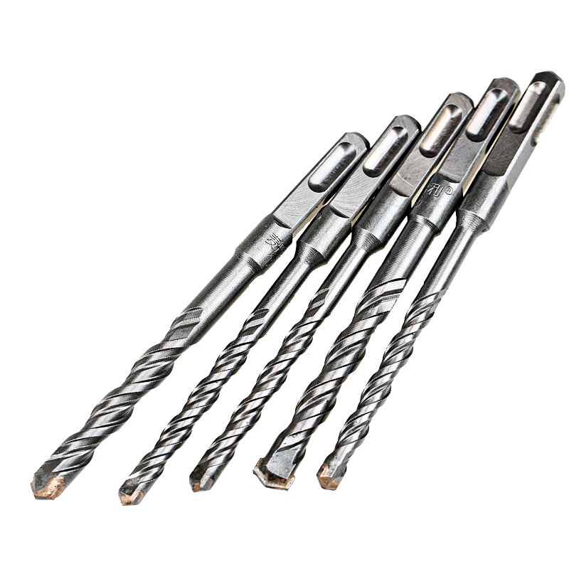 德国进口冲击钻头圆柄方柄四坑电锤钻头混泥土加长穿墙电锤钻转头