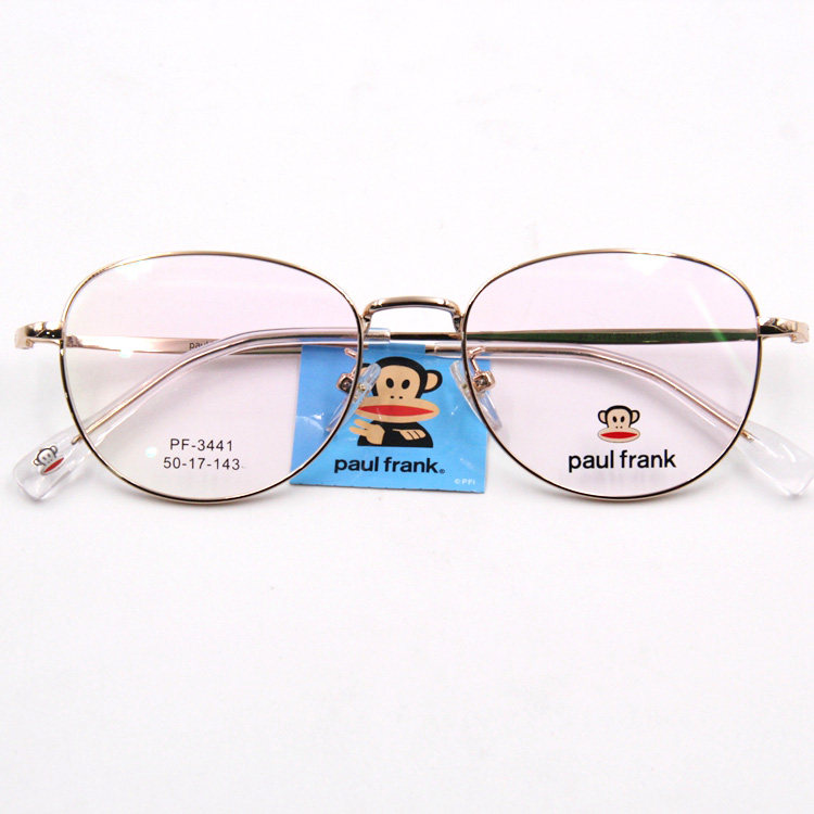 新款大嘴猴时尚男女金属眼镜镜框韩版超轻全框近视眼镜架