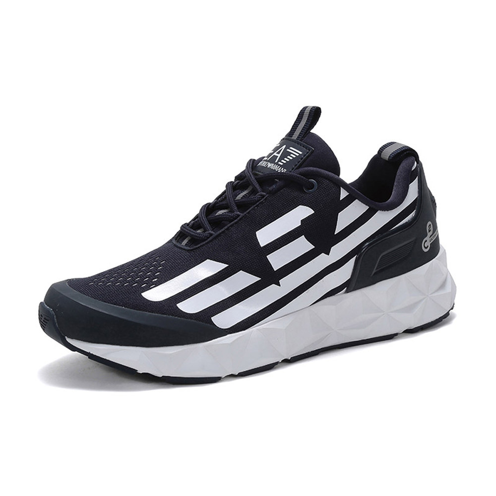 ea7emporioarmani阿玛尼男士织物系带运动鞋x8x033xcc52时尚休闲鞋