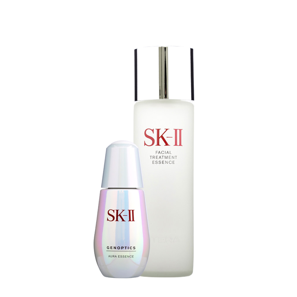 sk-iisk2肌因光蕴钻白精华露小灯泡50ml 神仙水230ml sk2护肤套装