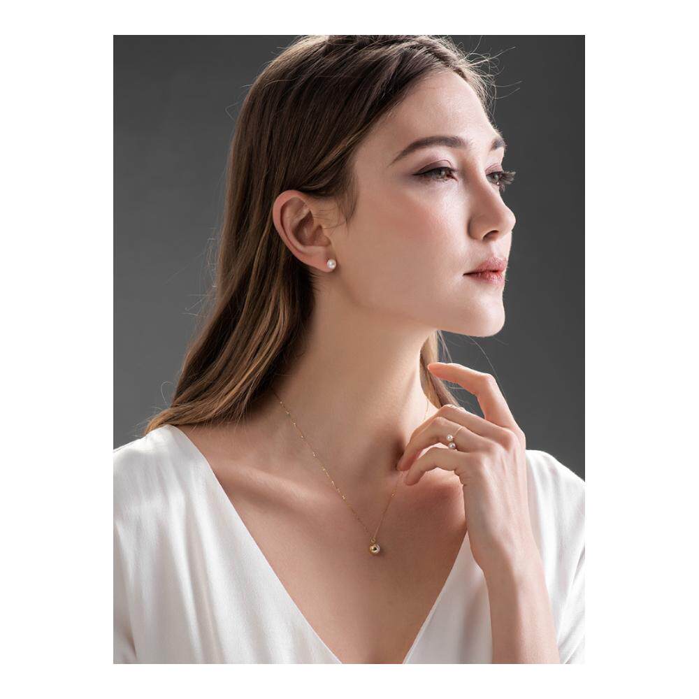 系列简约海珠金海珠18kgelei艺术家故事歌蕾story耳环