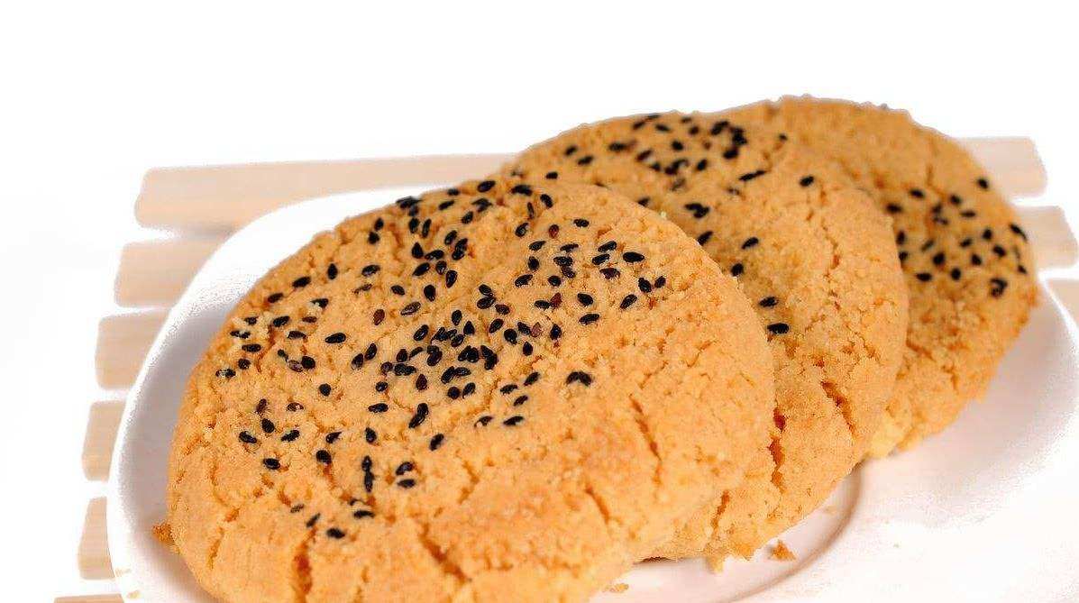 北京昆仑糕点桃酥无糖芝麻黄油老北京点心零食传统糕点