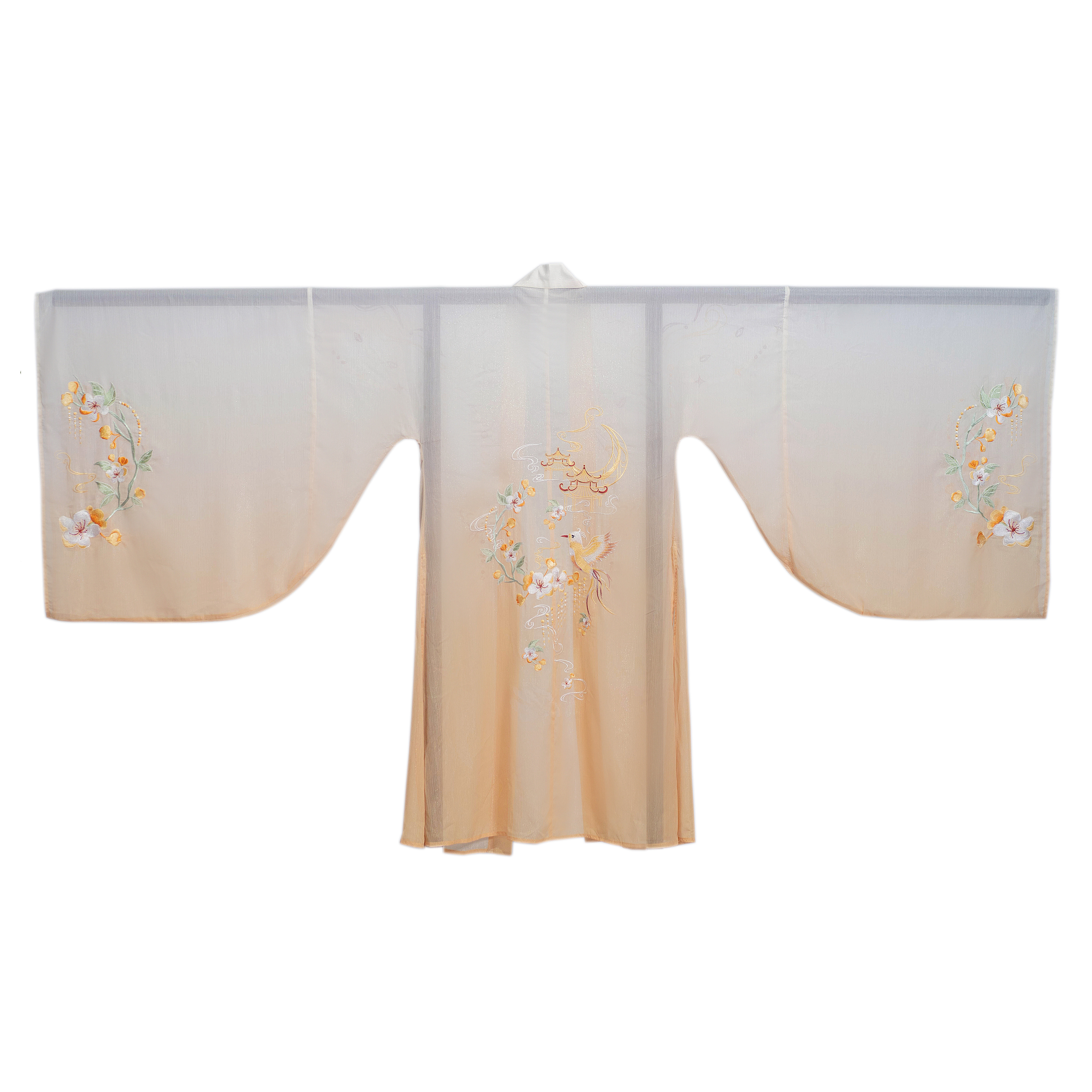 金陵汉坊挽夏同款大袖衫中国风古风春夏重工汉服