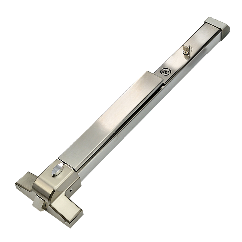 门锁福之防火防火门消防安全逃生平推推杆锁单特殊用锁