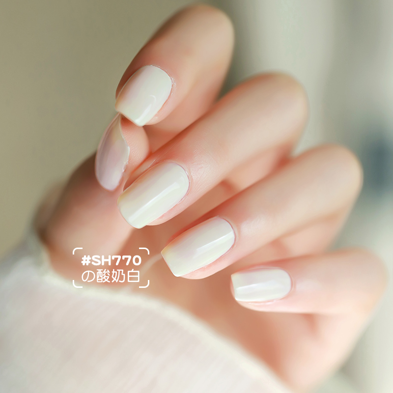 sweetcolor白色指甲油无毒无味小红推荐2021年新款流行色指甲彩妆