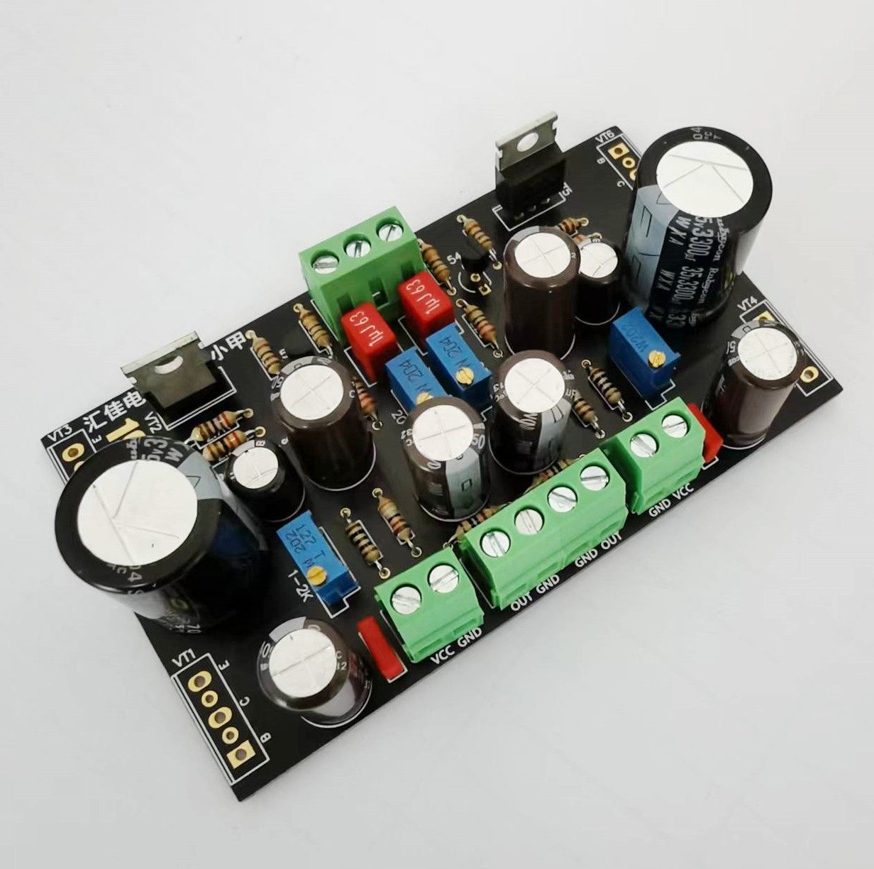 1969小甲功放hood甲类传世经典线路tip41cttc5200大功率功放