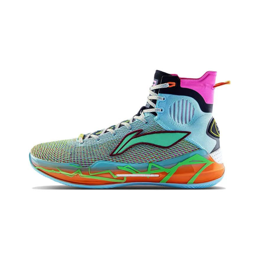 李宁驭帅晶体高帮男子减震耐磨回弹实战篮球篮球鞋